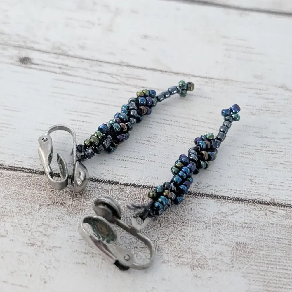 Vintage clip earrings
